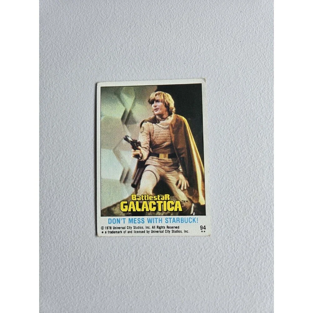 1978 Topps Battlestar Galactica Trading Cards Lot Of 14